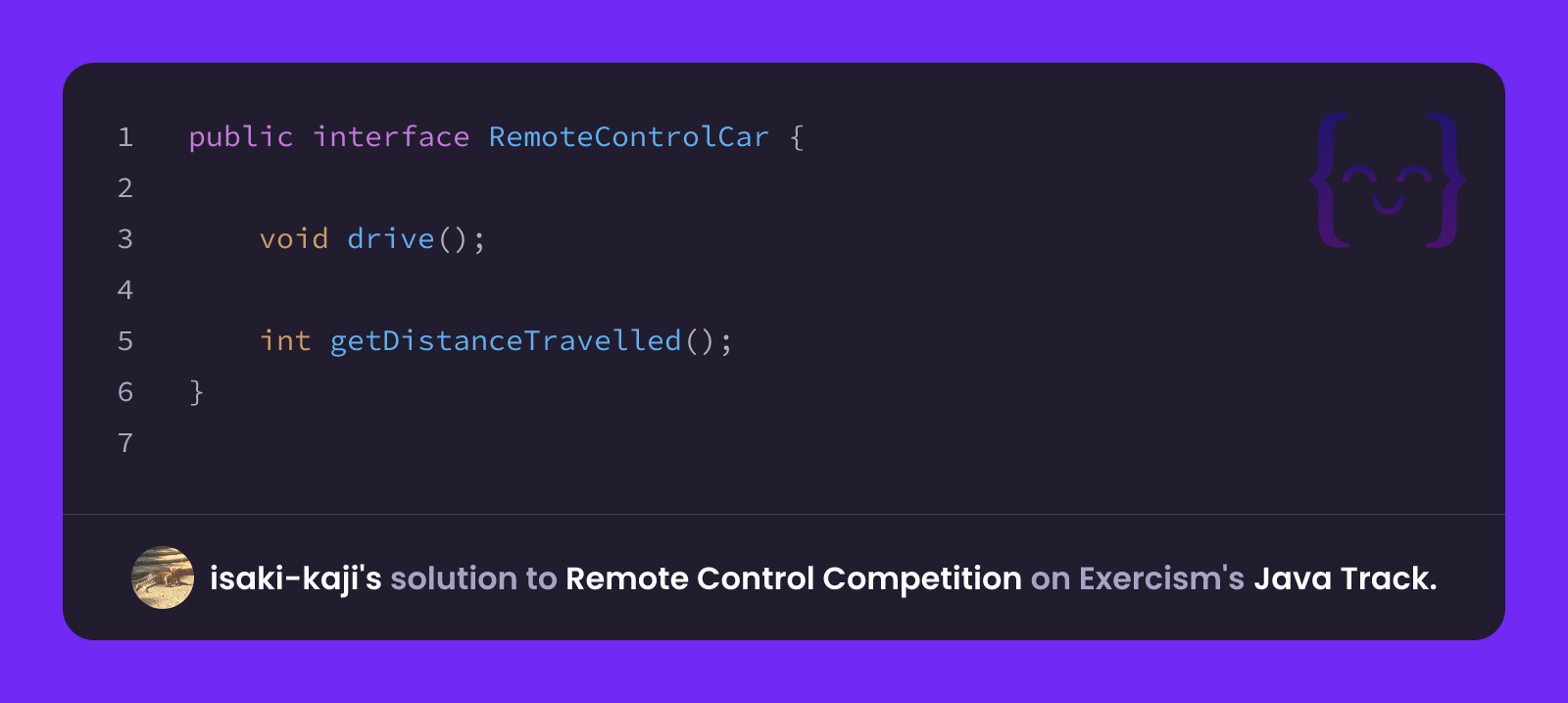 isaki-kaji's solution for Remote Control Competition in Java on Exercism