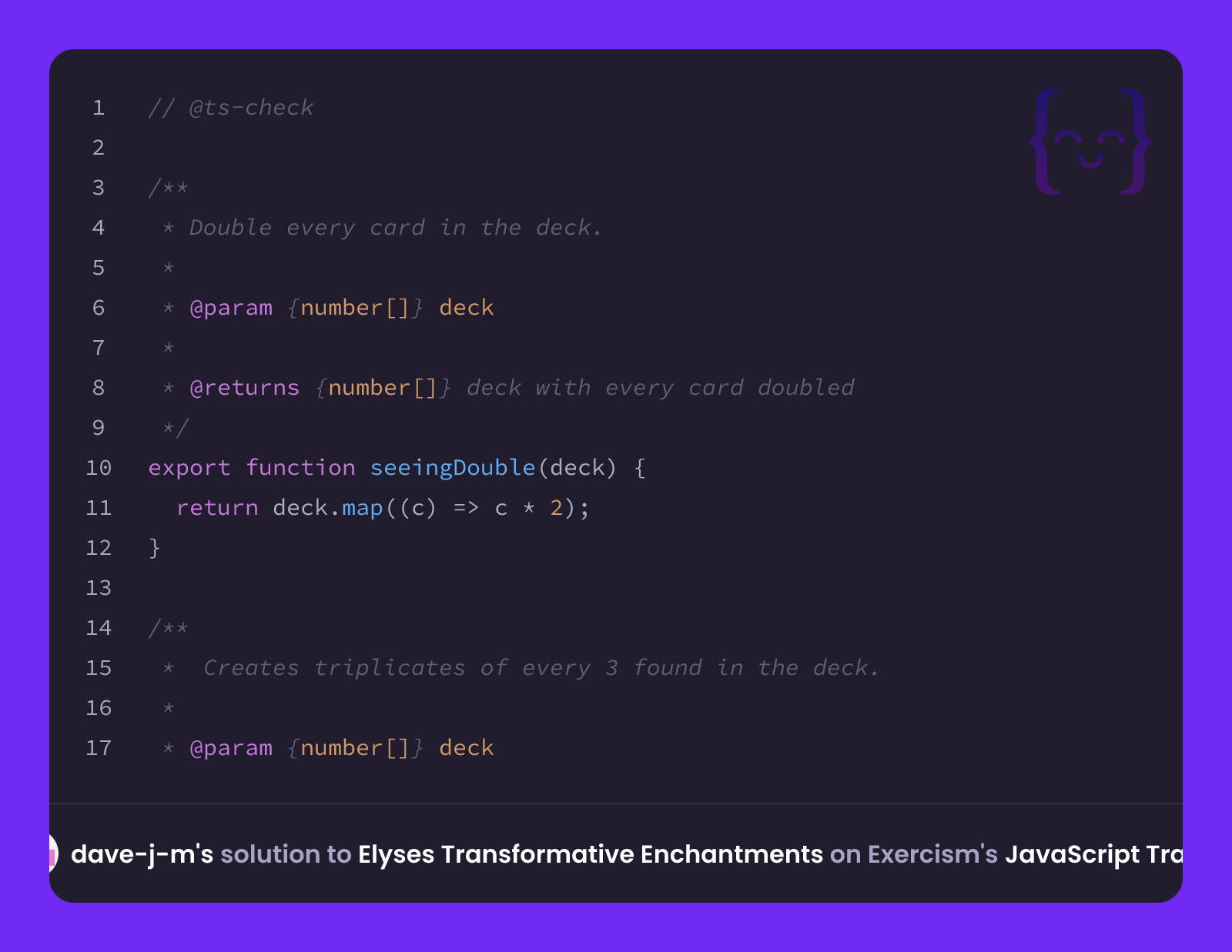 dave-j-m's solution for Elyses Transformative Enchantments in ...
