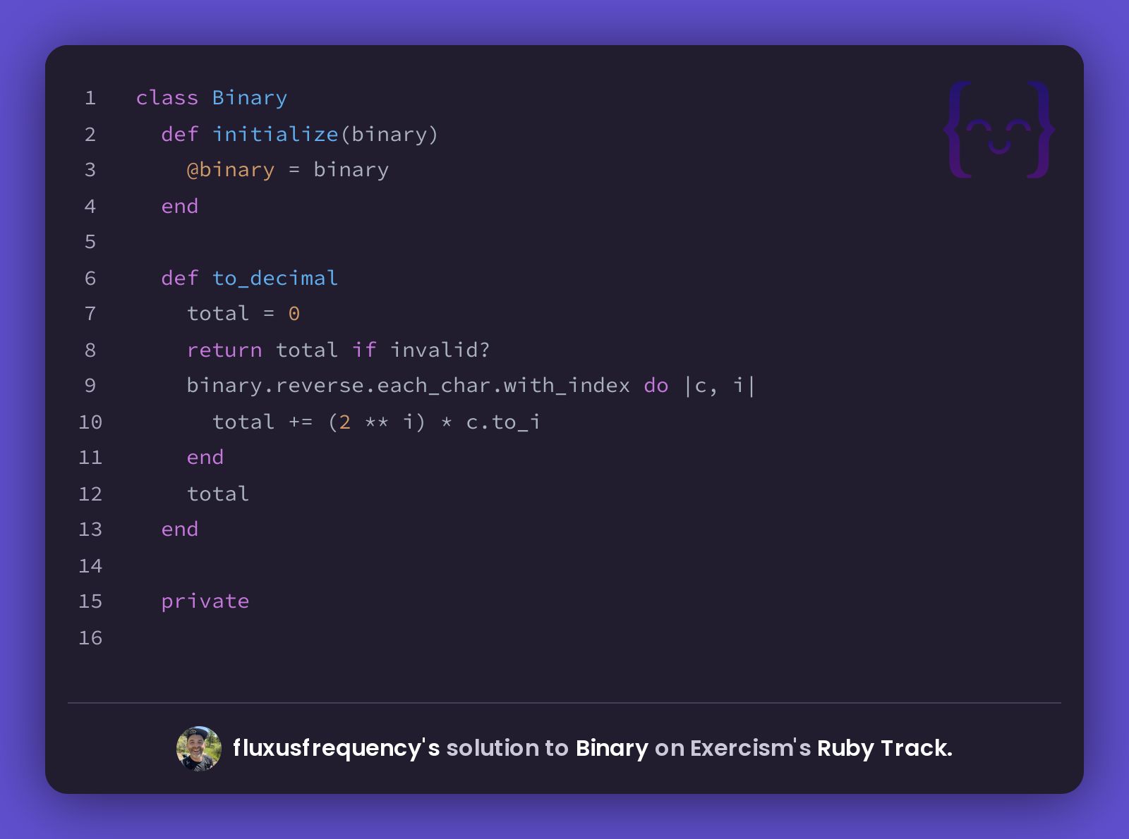 fluxusfrequency's solution for Binary in Ruby on Exercism