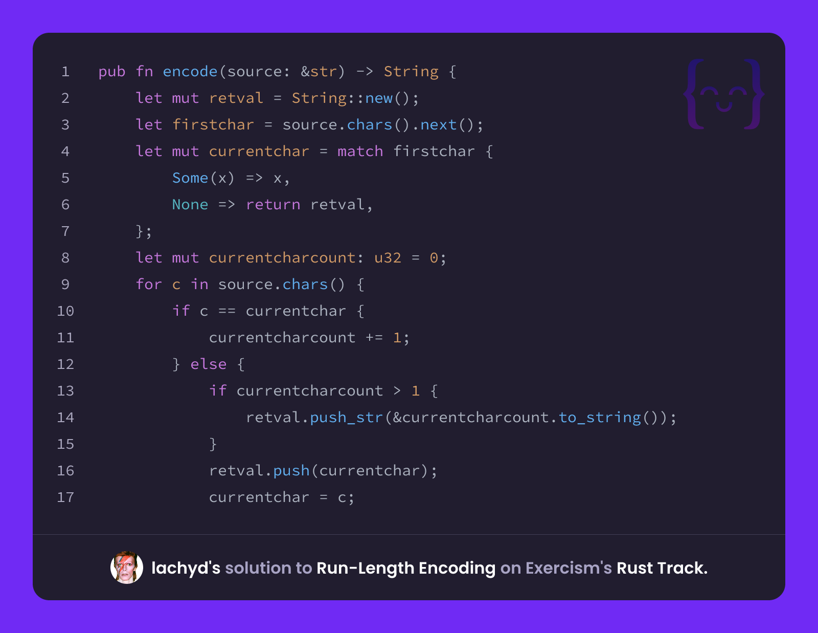 lachyd's solution for Run-Length Encoding in Rust on Exercism